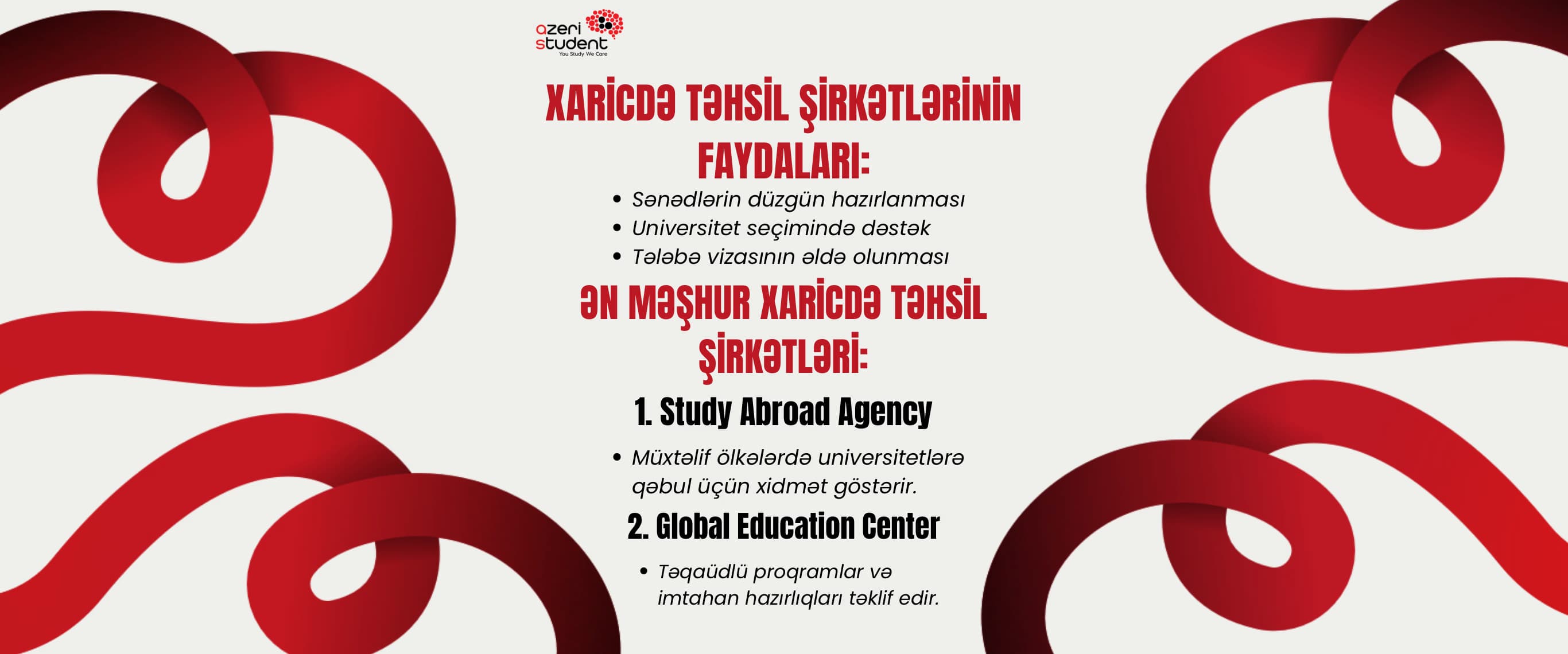 Xaricdə təhsil vizası, universitet seçimi və beynəlxalq təhsil imkanları