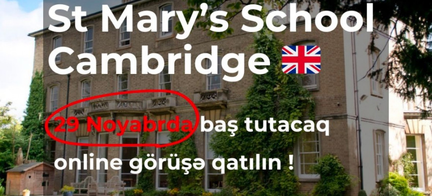 St Mary’s School Cambridge - Beynəlxalq Online Görüş